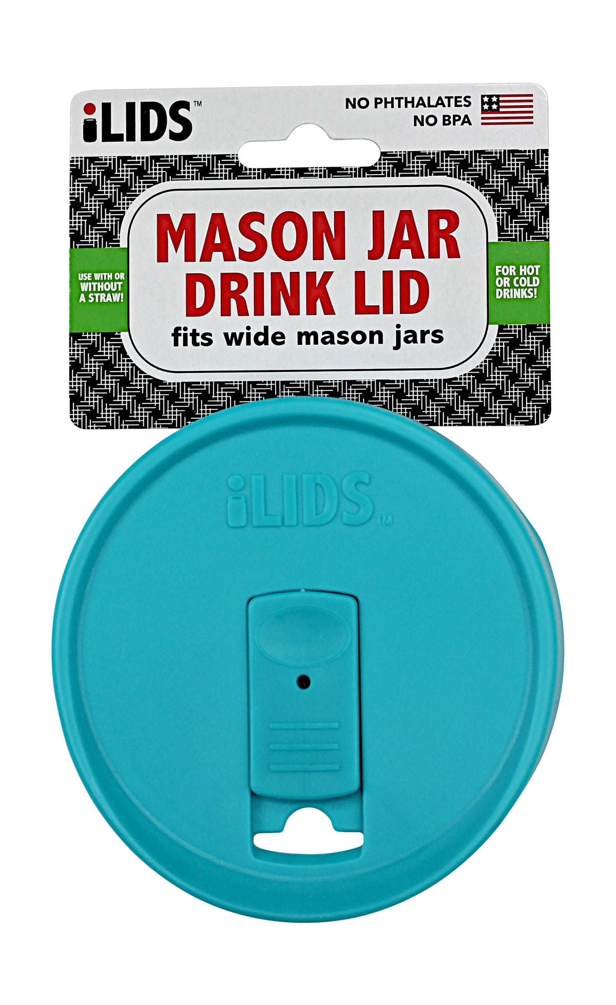 intelligent lids (iLids) Wide Mouth Drink Lid / Straw Lid