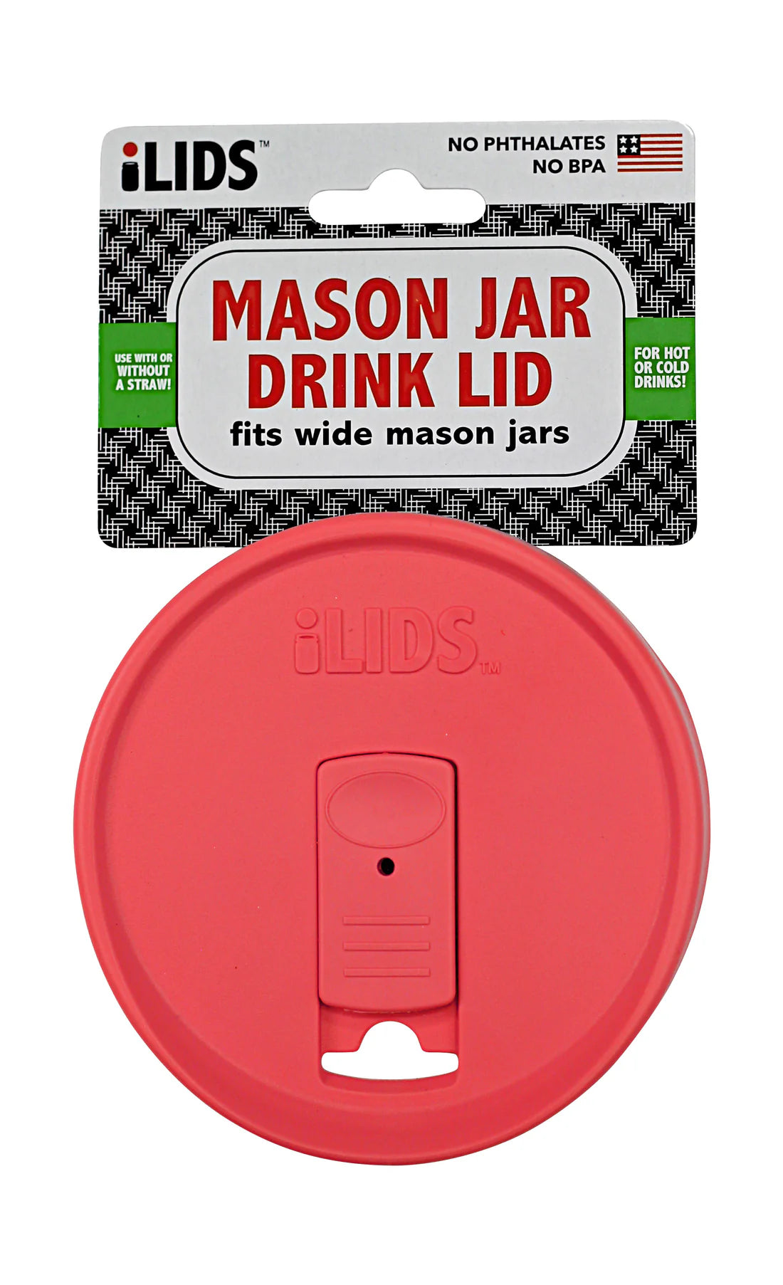 intelligent lids (iLids) Wide Mouth Drink Lid / Straw Lid