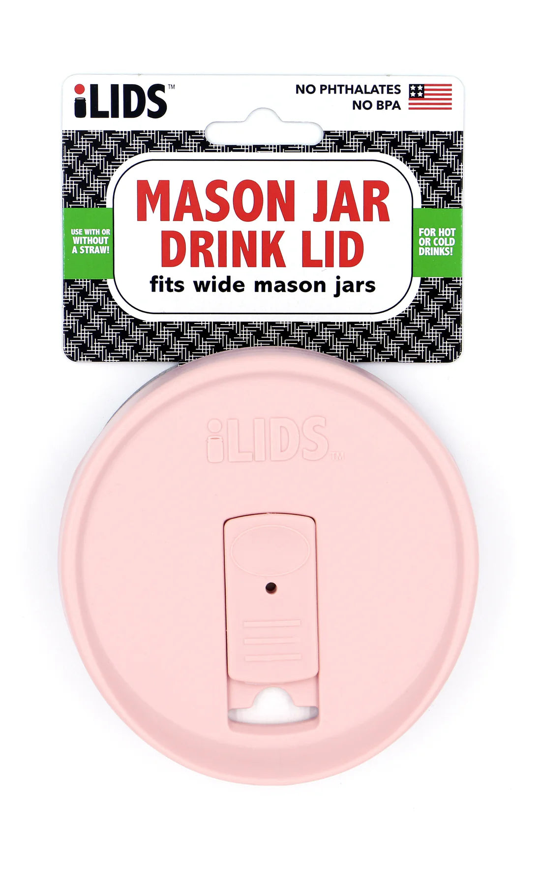 intelligent lids (iLids) Wide Mouth Drink Lid / Straw Lid