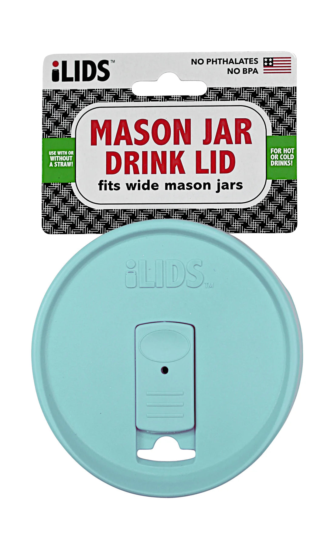 intelligent lids (iLids) Wide Mouth Drink Lid / Straw Lid