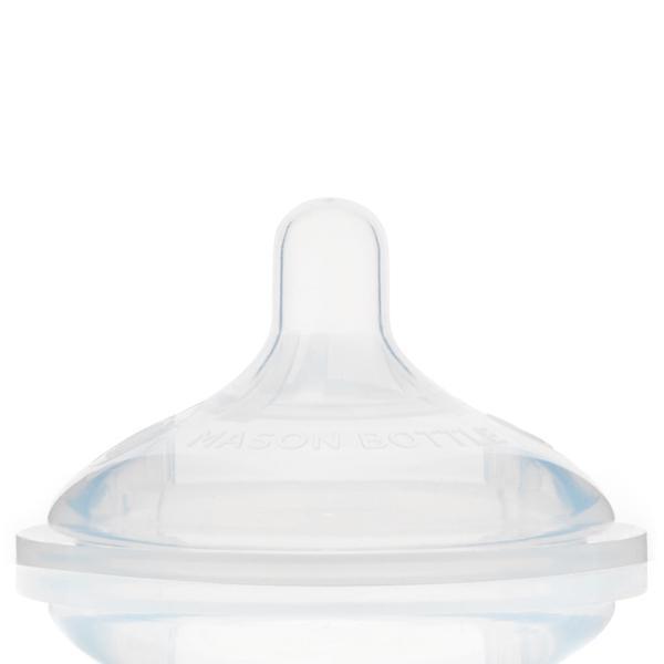 close up of a silicone bottle top