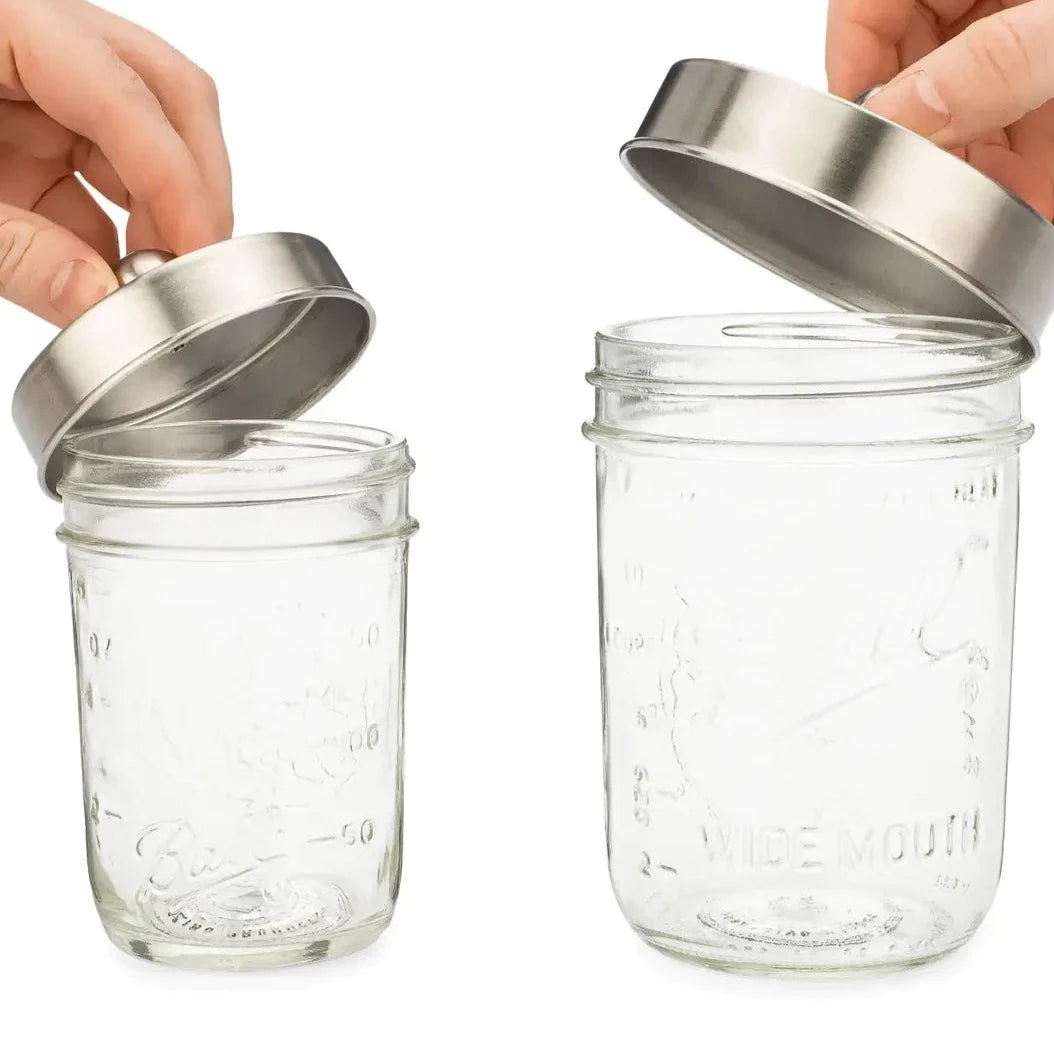 Jarmazing Stainless Steel Apothecary Lid