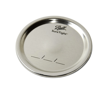 Silver Ball Wide Mouth Canning Lid - American Made