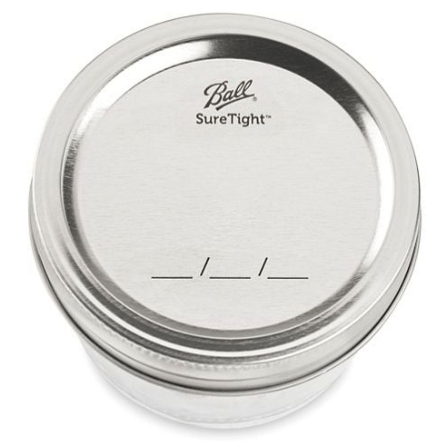 Silver Ball Wide Mouth Canning Lid - American Made