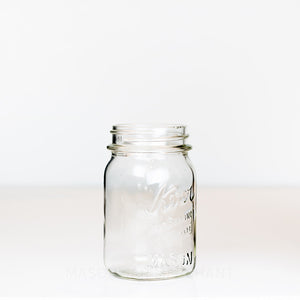 Kerr, Self Sealing Mason. Square Pint Jar. Regular Mouth/ New Lid. Vintage Fruit  Jars, Canning, Food, Item Storage, Farmhouse Decor & Gifts. 