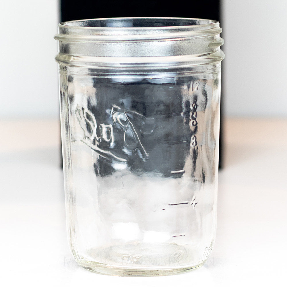 VTG Small Mouth Ball Mason Pint Size Blue Glass Canning Jars - 2