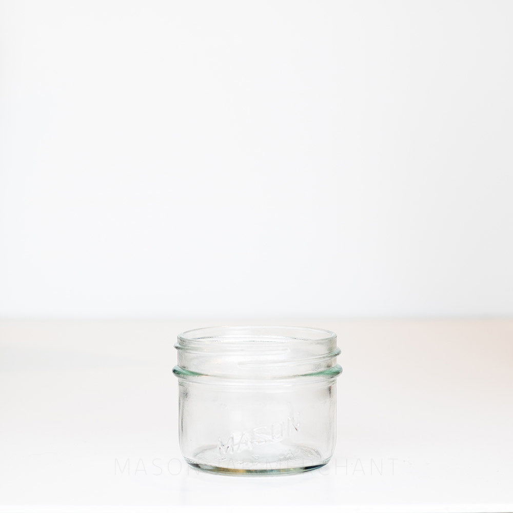 Mason Jars with Airtight Lids, Labels and Measures - Set of 6 / Wide Mouth / 16 oz | JoyJolt