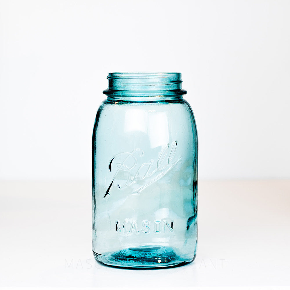 5-Inch Tall Mason Glass Jar, 2-1/2-Inch Diameter, 4-Inch Width