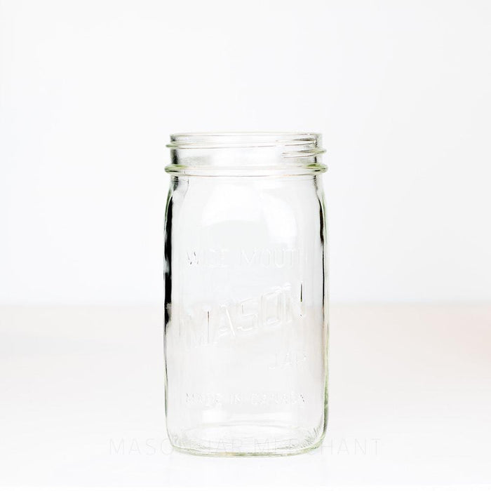 Canadian Mason 1960s Wide Mouth Quart Mason Jar