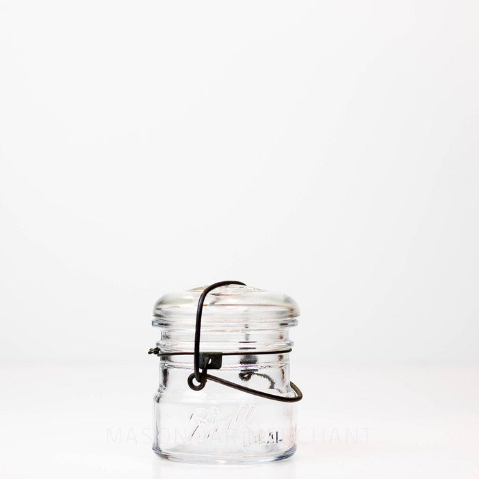Ball Vintage 1920s “Ideal” Midget Wire Bail Almost Half Pint Jar