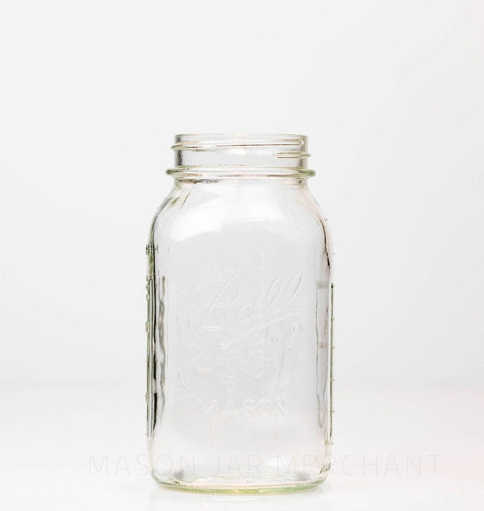 Ball “Mason” Square Regular Mouth Quart Mason Jar