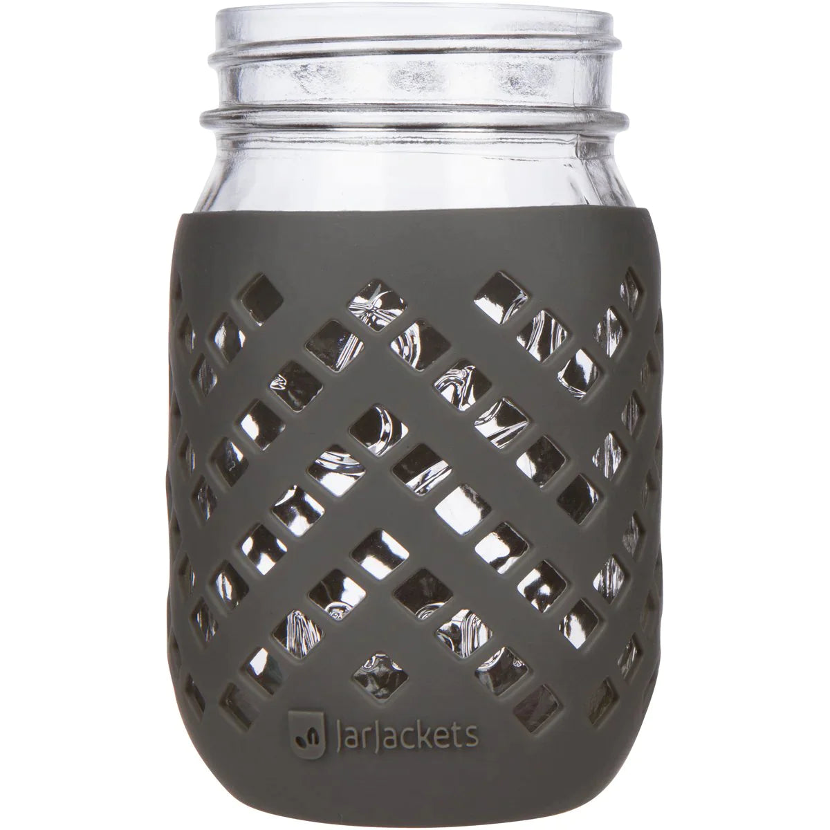 JarJackets Silicone Sleeve for Regular Mouth 16 oz. / 500ml Mason Jars