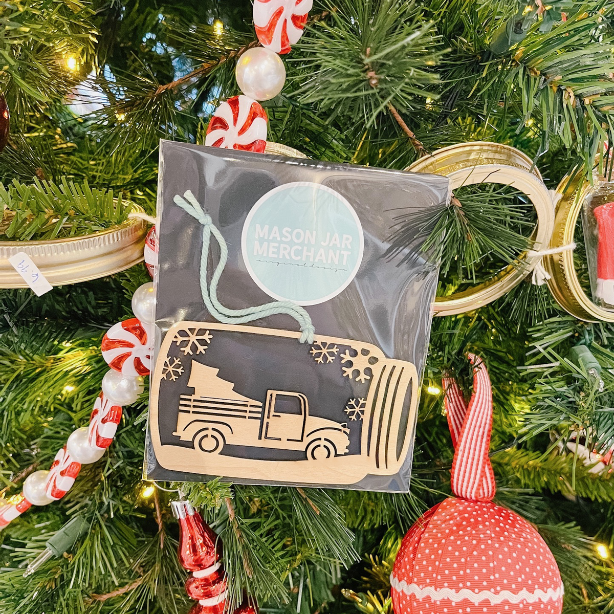 Laser Cut Christmas Truck