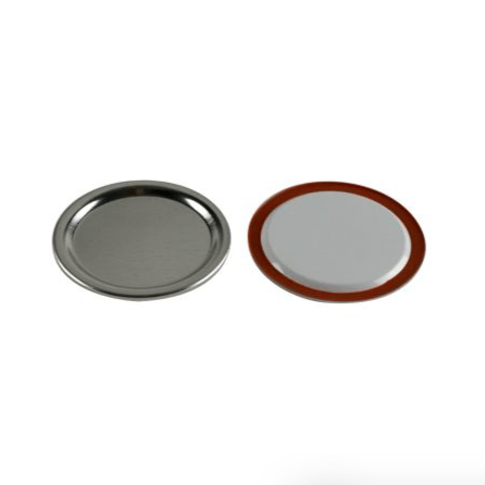Silver Wide Mouth Canning Lids &amp; Rings - No Retail Packaging {Bulk Available}