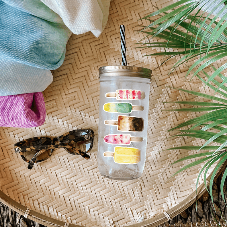 Tropsicle State of Mind Mason Jar Tumbler