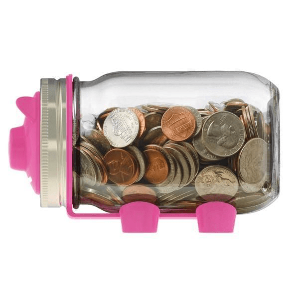 Jarware Piggy Bank Conversion Kit (Regular Mouth)